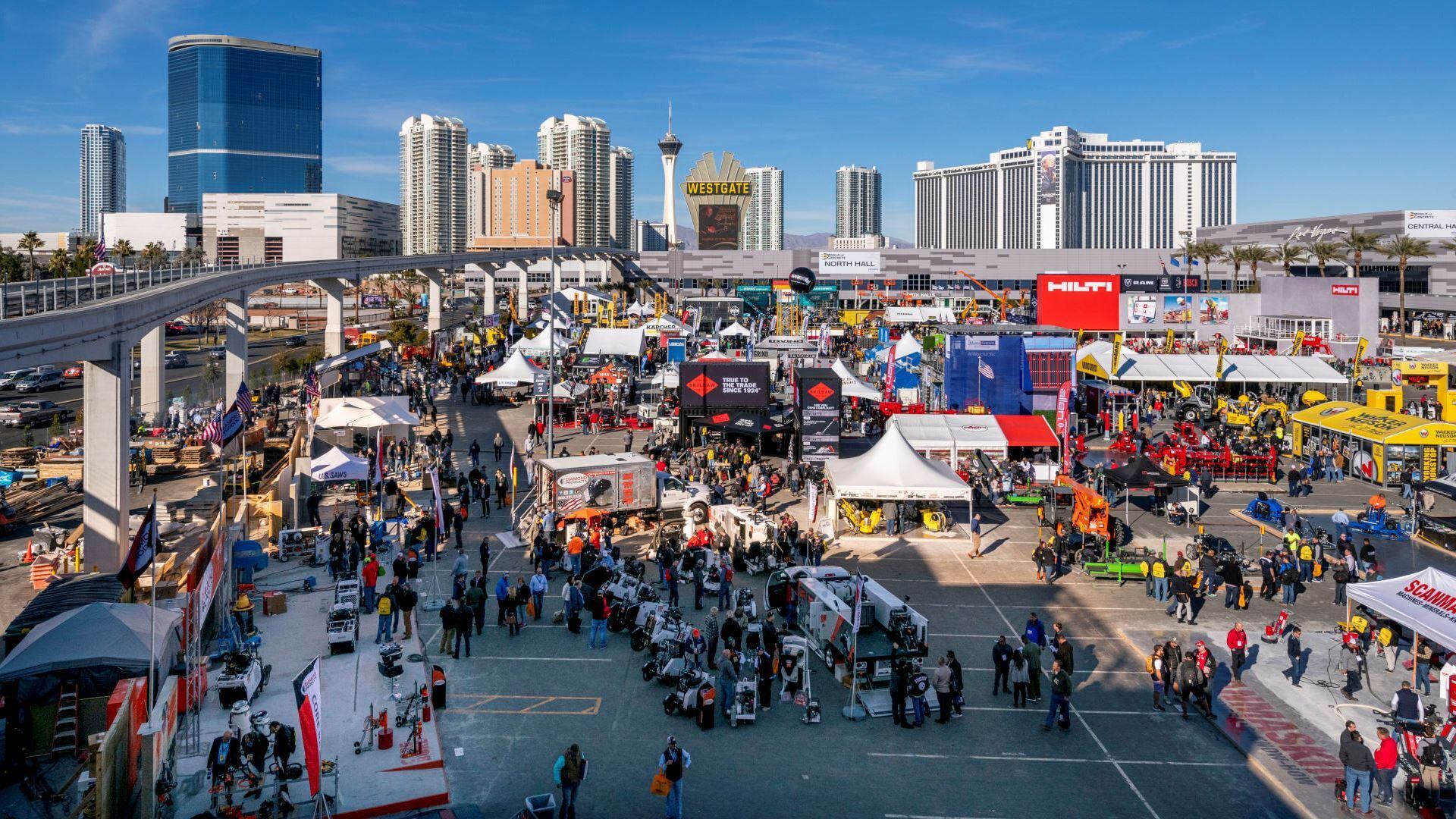 Image of World of Concrete fair